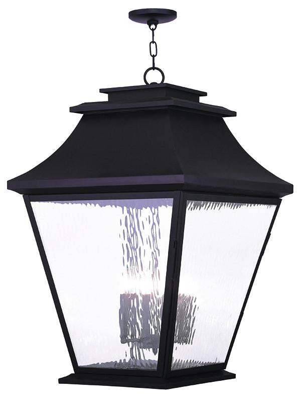 Livex Hathaway 6 Light Bronze Outdoor Chain Lantern - C185-20253-07