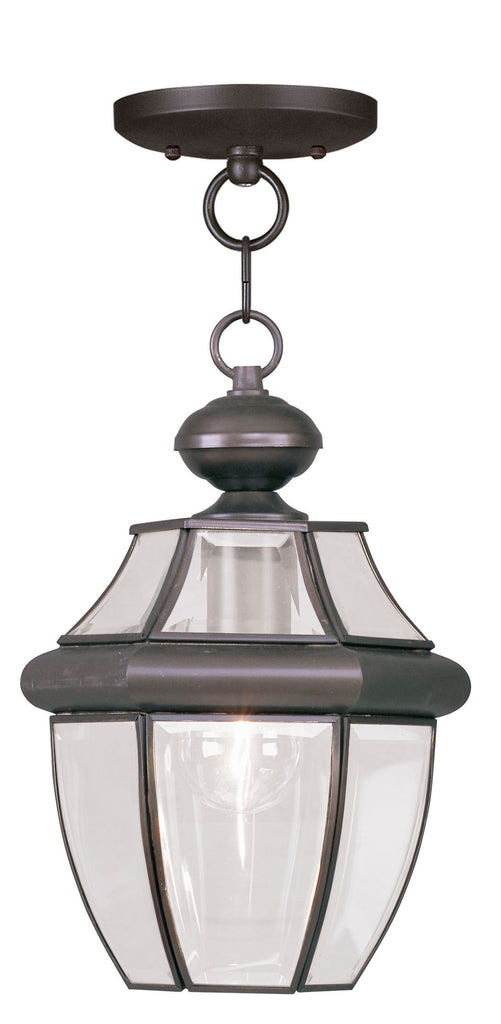 Livex Monterey 1 Light Bronze Outdoor Chain Lantern - C185-2152-07