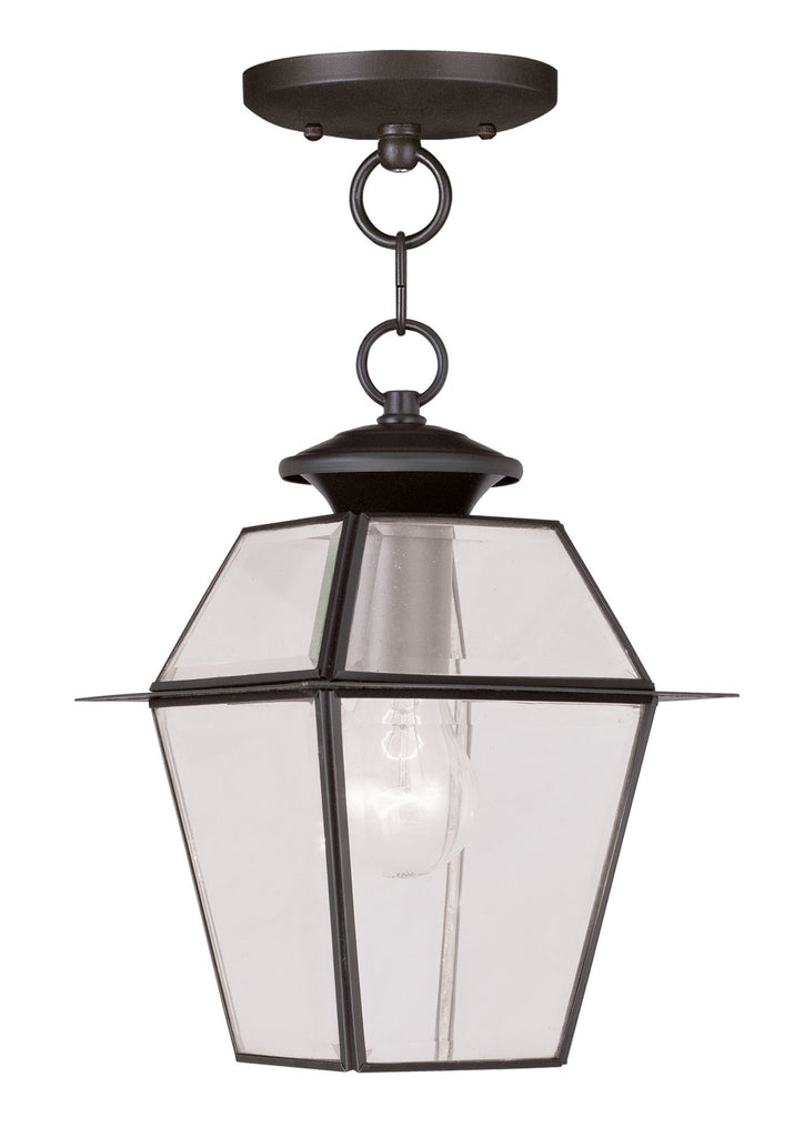 Livex Westover 1 Light Bronze Outdoor Chain Lantern - C185-2183-07