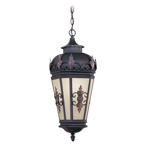 Livex Berkshire 1 Light Bronze Outdoor Chain Lantern - C185-2195-07