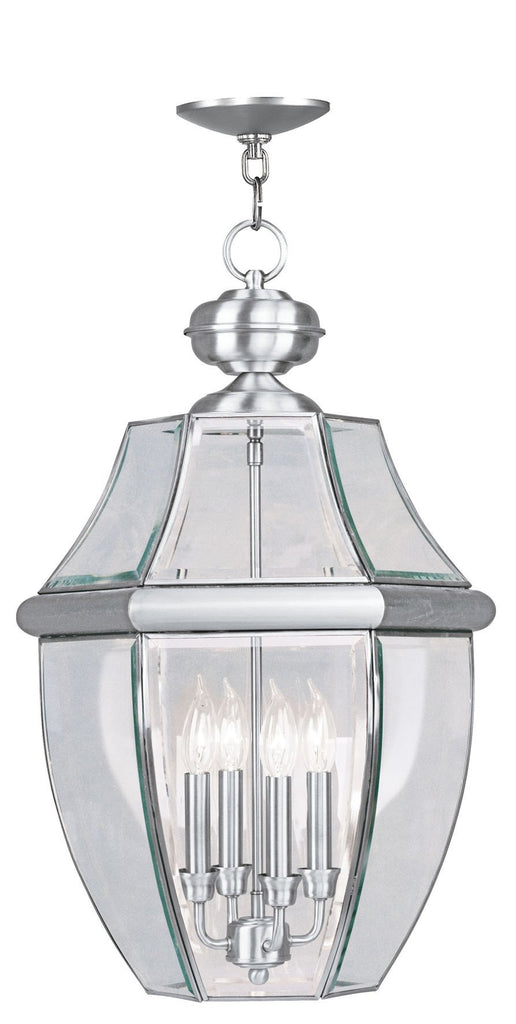 Livex Monterey 4 Light BN Outdoor Chain Lantern - C185-2357-91