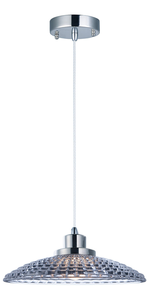 Retro LED 1-Light Pendant Polished Nickel - C157-25197CLPN