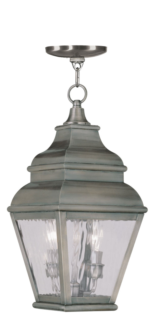 Livex Exeter 2 Light VPW Outdoor Chain Lantern - C185-2604-29