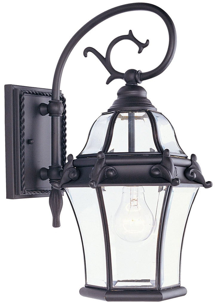 Livex Fleur de Lis 1 Light Bronze Outdoor Wall Lantern - C185-2620-07