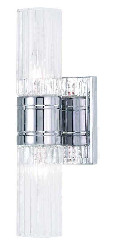 Livex Midtown 2 Light Polished Chrome Bath Light - C185-50692-05