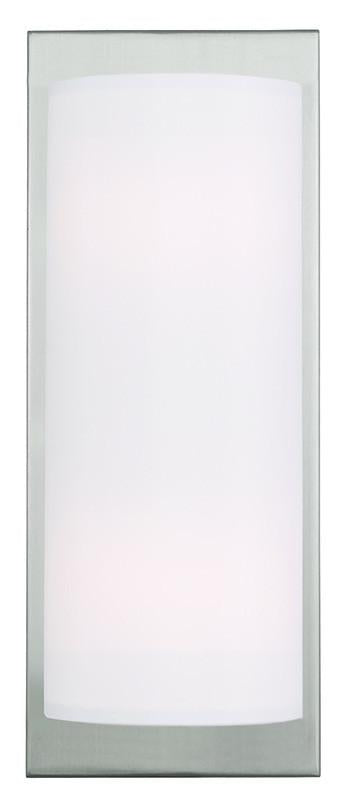 Livex Meridian 2 Light Brushed Nickel Wall Sconce - C185-50861-91