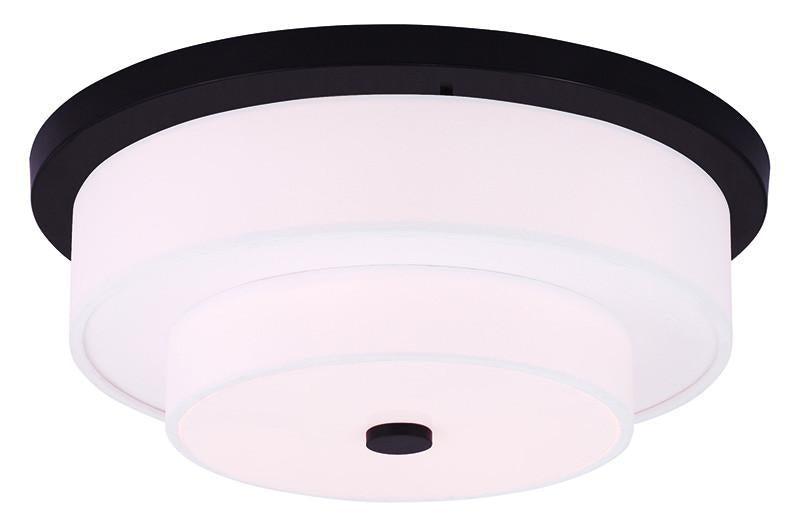 Livex Meridian 4 Light Bronze Ceiling Mount - C185-50865-07
