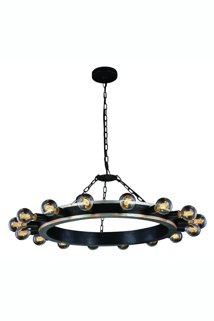 ZC121-1500D35VBSL - Urban Classic: Winston 16 light Silver Leaf & Vintage Bronze
Pendant